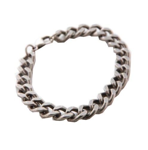 OXXO mens curb chain stainless steel barcelet